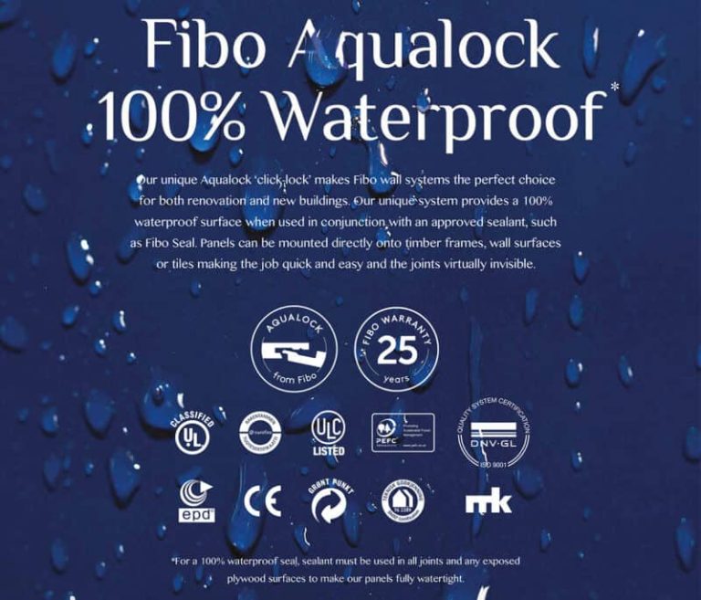 Information about the Fibo Aqualock products that Life Quality Bathing use when installing their accessible bathrooms.