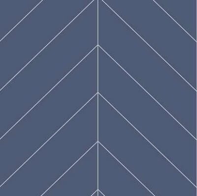 An example of the Fibo Wall Board in Smokey Blue Chevron (5230-M78), featuring a sophisticated smokey blue finish in a sleek chevron design, perfect for adding a stylish and modern touch to any space.