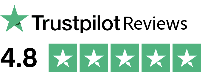 trust pilot reviews 4.8 stars