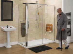 Safe Bathroom For Limited Mobility